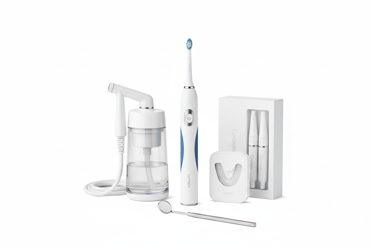 生成一张家用牙科设备白底图